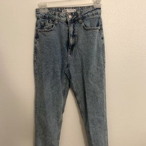 Medium Wash Zara Mom Jeans